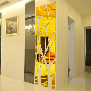 Adesivo Murale 3D a Specchio in Acrilico a Forma di <span class=keywords><strong>Albero</strong></span>, Creativo e Semplice, Impermeabile e Autoadesivo per Decorazione Casa - Product Image 3
