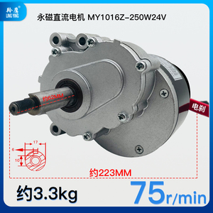 มอเตอร์จักรยานไฟฟ้า 250W 350W รุ่น MY1016ZL กันน้ำ ประสิทธิภาพ IE4 พร้อมรีโมทคอนโทรลสำหรับเครื่อง<span class=keywords><strong>ตัด</strong></span><span class=keywords><strong>หญ้า</strong></span><span class=keywords><strong>แบบ</strong></span><span class=keywords><strong>ล้อ</strong></span>เดียว - Product Image 4