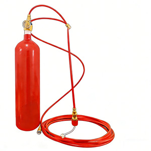 Système d'extinction d'incendie automatique en acier inoxydable du fabricant, avec tube de détection d'incendie rouge <span class=keywords><strong>et</strong></span> modes d'activation directe <span class=keywords><strong>et</strong></span> indirecte - Product Image 1