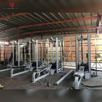 Máquina Profesional de Entrenamiento Funcional con Cable Cruzado, Equipo de Fuerza para Gimnasio Comercial: Lat Pulldown, Row Pull Up