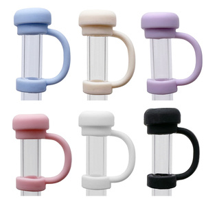 YIGO en STOCKED 10 MM Silicone Paille Couvre Cap pour Stanley 20 30 & 40 Oz Tasse, Chien Paille Toppers pour Stanley Tumbler avec Poignée - Product Image 3