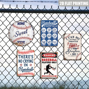 Guida alle impugnature per il lancio nel baseball, targa in metallo vintage, decorazione da parete per allenatori e giocatori - Product Image 3