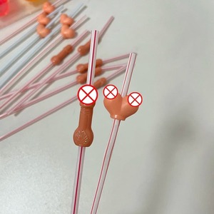 DKKtech Despedida <span class=keywords><strong>de</strong></span> soltera Favor suministros despedida <span class=keywords><strong>de</strong></span> soltera damas <span class=keywords><strong>de</strong></span> honor regalo pene pajita para beber 12 cuentas - Product Image 2