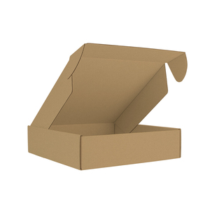 Corrugated Paper Shipping Mailer Boxes Printed Logo Packaging Clothes Shirt Black White Pink White Custom Logo For Clothing