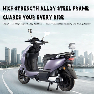 Moto électrique PACIFIC 1000W 60V 24AH avec batterie au lithium, pneus 3.0-12, fabricant OEM, moto électrique pour adultes, CE - Product Image 5
