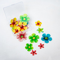 Promotion : Accessoires et décorations variés pour gâteaux, fleurs en papier wafer, fleurs comestibles, papier de riz pour cupcakes, pour la décoration de mariages et de fêtes