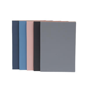 Agenda quotidien personnalisé A5 en cuir, carnet à double couverture avec fermeture élastique BonVada BV-NLN70, reliure cousue - Product Image 2