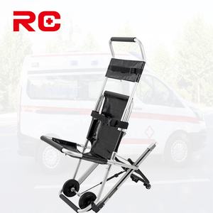 Silla de Escaleras con Ruedas, Silla de Emergencia Plegable de Aluminio para Transporte Seguro de Pacientes Subiendo y Bajando Escaleras - Product Image 3