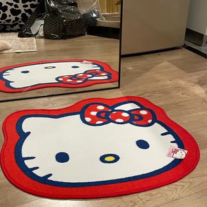 Cross-border Cartoon for Modern extra Thick Round Floor Mat Kitchen Absorbent Non-slip Soft Cute Cool Decorative <strong>Blanket</strong> - Product Image 4