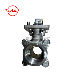 Válvula de bola de acero inoxidable con Control Manual de alta calidad, válvulas roscadas hembra de 3 piezas para uso alimentario/médico/químico - Product Image 3