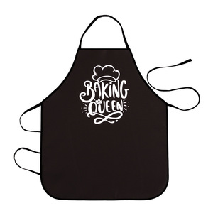 Delantales de poliéster impermeables para parejas de cocina Queen Chef King para asar a la parrilla para mujeres y hombres - Product Image 2