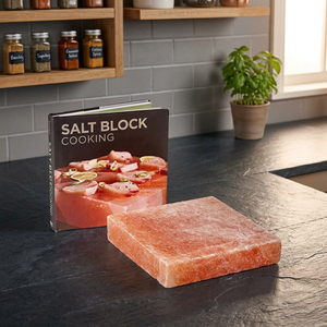 Vente en gros de plaques de sel de l'Himalaya raffiné faites à la main, qualité supérieure, emballage en boîte sculptée - Product Image 1