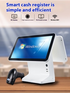 Nhà Máy Giá <span class=keywords><strong>Windows</strong></span> 15.6 inch nhà hàng màn hình cảm ứng thu ngân kinh doanh tiền mặt đăng ký hệ thống POS - Product Image 4