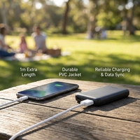 Cable de Carga Rápida USB-C Tipo C 3A de Alta Calidad, Conductor de Cobre Puro, PVC, para Teléfono Móvil, Tableta, Banco de Energía, Computadora, Auriculares