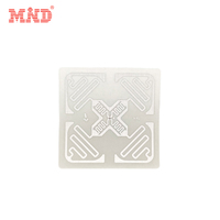Imprimable UHF H47 M4qt RFID papier logistique incrustation humide/autocollant/étiquette RFID/étiquette