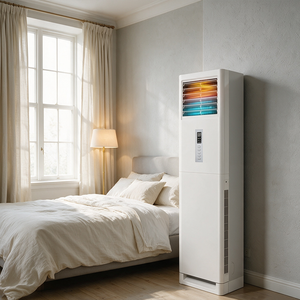 Air-Cooled Packaged Floor <b>Standing</b> AC Energy-Saving Class A+++ Variable Frequency Remote <b>Control</b> App-<b>Controlled</b> 24000 BTU Air - Product Image 3