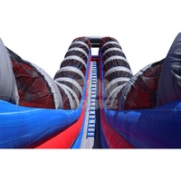 Toboggan aquatique gonflable en PVC de 27 pieds pour usage domestique et commercial