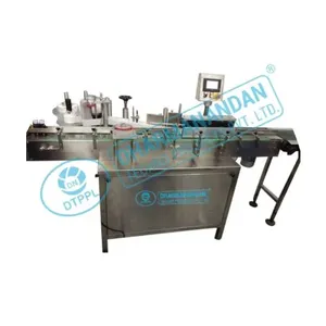 Máquina de etiquetado de etiquetas adhesivas 90 Bpm, fácil de usar y sin mantenimiento, de un solo lado, de fabricante y distribuidor indio - Product Image 3