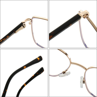 Monture de lunettes œil-de-chat pour femme 2025 – Branches en CP – Qualité supérieure – Prix usine – En stock