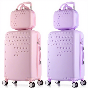 Valise à bagages pour femmes et enfants Cartoon Travel Box avec Rolling ABS Hard case Trolley Universal Wheel bag - Product Image 1