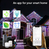 Lumières de Noël permanentes pour intérieur et extérieur, 2700K-6000K RGB, éclairage festif avec indice de protection IP68, CRI élevé de 95 et contrôle par application