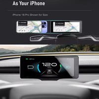 Compteur de vitesse automatique Carplay avec levier de clignotant, essuie-glace et levier de vitesses pour Tesla Model 3 Highland