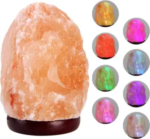 Hot Popular Usb Salt Lamp Himalayan Natural Crystal Salt Stone Enhancement para seu humor Home Decoration
