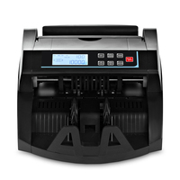 Machine de comptage d'argent DMS-1580T UV MG MT IR DD pour la détection des faux billets pour les magasins