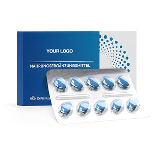 OEM ODM Private Label Maca estratto di integratore alimentare maschile pillole blu per gli uomini di energia Ashwcgandha estratto integratore maschile per gli uomini - Product Image 1