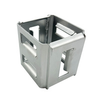 Barre de chargement cubique E-Track pour remorque de camion, manchon de fixation E-Track, carré 4 côtés pour le contrôle du fret et le serrage