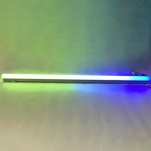 Fabrika tedarik binası dekorasyon açık su geçirmez Ip67 12w Led hat ışık Rgb sert ışık yol açtı