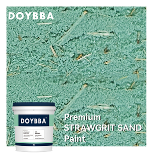 Peinture murale liquide en fibres de paille naturelle pour décoration intérieure et extérieure de villas, vente directe usine - Product Image 2