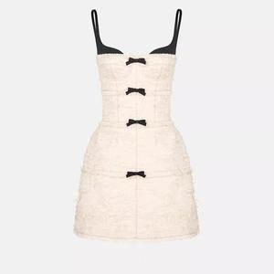 Nouvelle Mini Robe Superbe à Nœud Papillon 3D à la Taille, Anti-statique, Durable, Non-tissée, pour l'été - Product Image 2