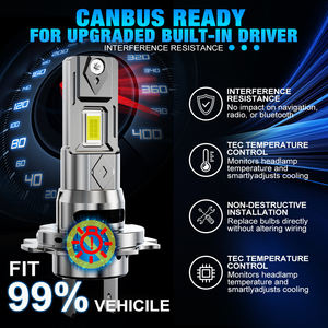 Último Auto LED H7 H11 9005 HB3 9006 HB4 80W 20000LM 6500K Lámpara de cabeza de coche Nueva condición 20000LM 6500K Luces antiniebla para el <span class=keywords><strong>modelo</strong></span> <span class=keywords><strong>Accord</strong></span> - Product Image 6