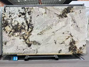 Piedra Natural de Lujo Brasileña Pandora, Diseño Moderno Cristalizado de Alta Gama, Losa Grande con Superficie Pulida para Cocina, Comedor o Taller - Product Image 2