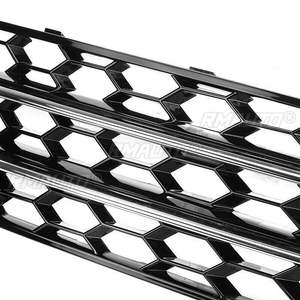 Par de Cubiertas Negras para Faros Antiniebla Delanteros, Reemplazo de Rejilla para Audi A6 C7 2012 2013 2014 2015 - Product Image 5