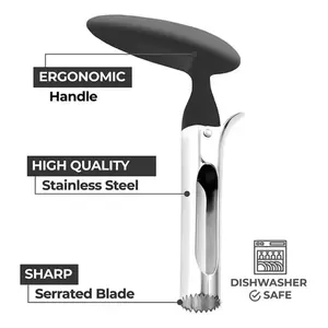 1pc Stainless Steel Apple Corer Fruit Seed Core Remover Fruit <b>Cutter</b> Seeder Slicer Durable Kitchen Gadgets <b>Vegetable</b> Tools - Product Image 5