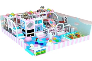 Aire de jeux intérieure préscolaire conception château gonflable équipement de terrain de jeu pour enfants cadres de jeu en mousse souple pour les tout-petits - Product Image 2