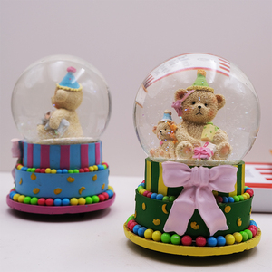 Nhự<span class=keywords><strong>a</strong></span> 2023 tùy chỉnh âm nhạc nước toàn cầu nhự<span class=keywords><strong>a</strong></span> Quả cầu tuyết thủy tinh để trang trí nhà như một món quà sinh nhật - Product Image 5