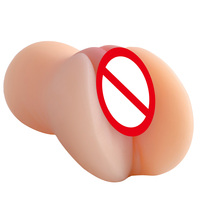 Lebensechter 3D-Textur Männlicher Masturbator Hautähnliches TPE Stroker Sleeve Vakuum-Saugnapf Taschenmuschi Erwachsenen-Sextoys für Männer Großhandel