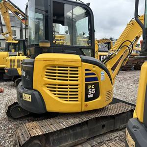 Used Komatsu PC55 Mini <b>Excavator</b> 5.5TON 2022 Model Core Components Motor Engine PLC Gear Bearing Tested Inspected Good Condition - Product Image 6