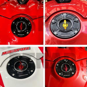2025-2026 para DUCATI Panigale V2 V4 V4S V4R Streetfighter V4S/V2 MY25 <span class=keywords><strong>Diavel</strong></span> V4 DESERT <span class=keywords><strong>X</strong></span> Llave de Combustible Clásica sin Llave de Aleación de Aluminio CNC - Product Image 3