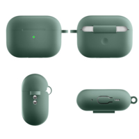 Casing pelindung silikon tahan air dan tahan jatuh untuk airpods pro 2 bahan earphone ramah lingkungan