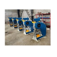 Machine de découpe et de poinçonnage d'angle Machine de découpe et de poinçonnage polyvalente Machine de poinçonnage et de cisaillement pour barres plates
