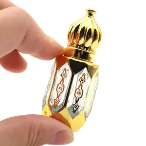 Glass Essential Oil Perfume Bottles 6ml Arabian Perfume Oil Bottles Egyptian Perfume Bottles Wholesale