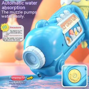 Kinderen Super Soaker Zomer Buitenzwembad Speelgoed Automatische Zuiging Elektrische Waterpistool Speelgoed Grote Capaciteit Ijs Waterpistool - Product Image 3
