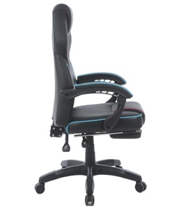 <span class=keywords><strong>Chaise</strong></span> élévatrice <span class=keywords><strong>Spider</strong></span> <span class=keywords><strong>Chaise</strong></span> de course de jeu PC pivotante confortable en acier inoxydable et cuir synthétique avec repose-pieds - Product Image 4