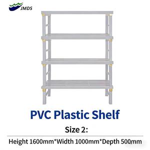 رف تخزين من البلاستيك PVC طراز JMDS-1018/1019/1020 قابل للتخصيص ومقاوم للماء، أرفف بلاستيكية للصالة الرياضية والمدرسة بسعر تنافسي - Product Image 4