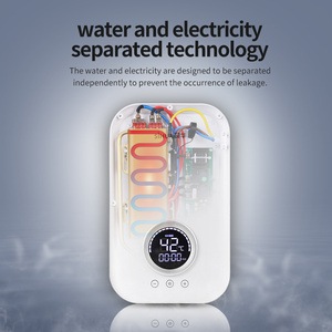 220V 240V 380V 390V 7KW 8KW 9KW 12KW,卸売価格マルチポイントバスルームタンクレスインスタント電気温水ヒーターシャワー用 - Product Image 3