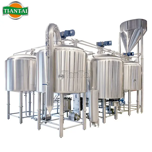 1200L 12HL 10BBL Stainless steel electric heating 2 vessel beer plant with low microbrewery equipment cost